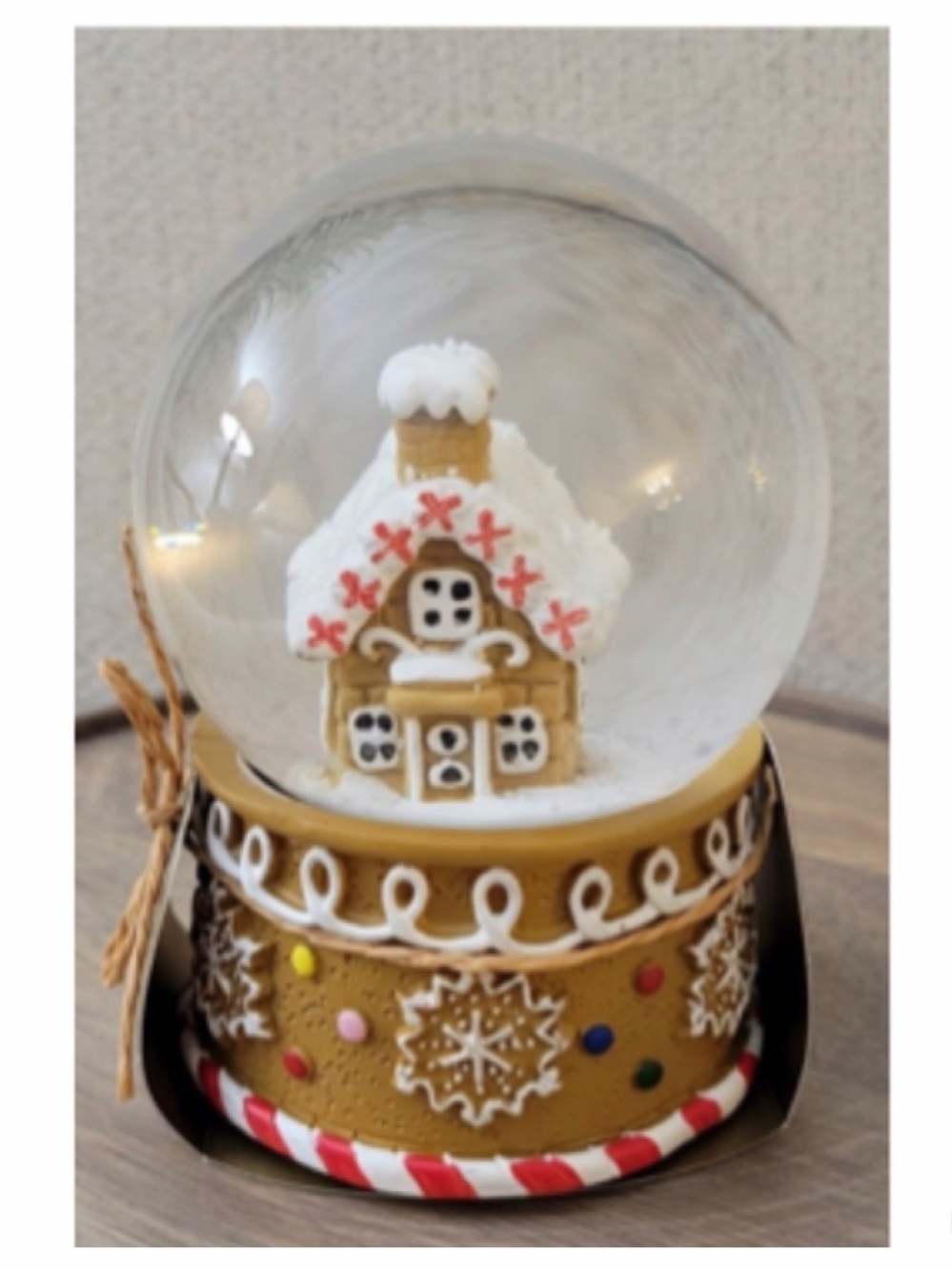 NEW Wild Eye Designs Gingerbread Snow Globe Can Bottle Opener